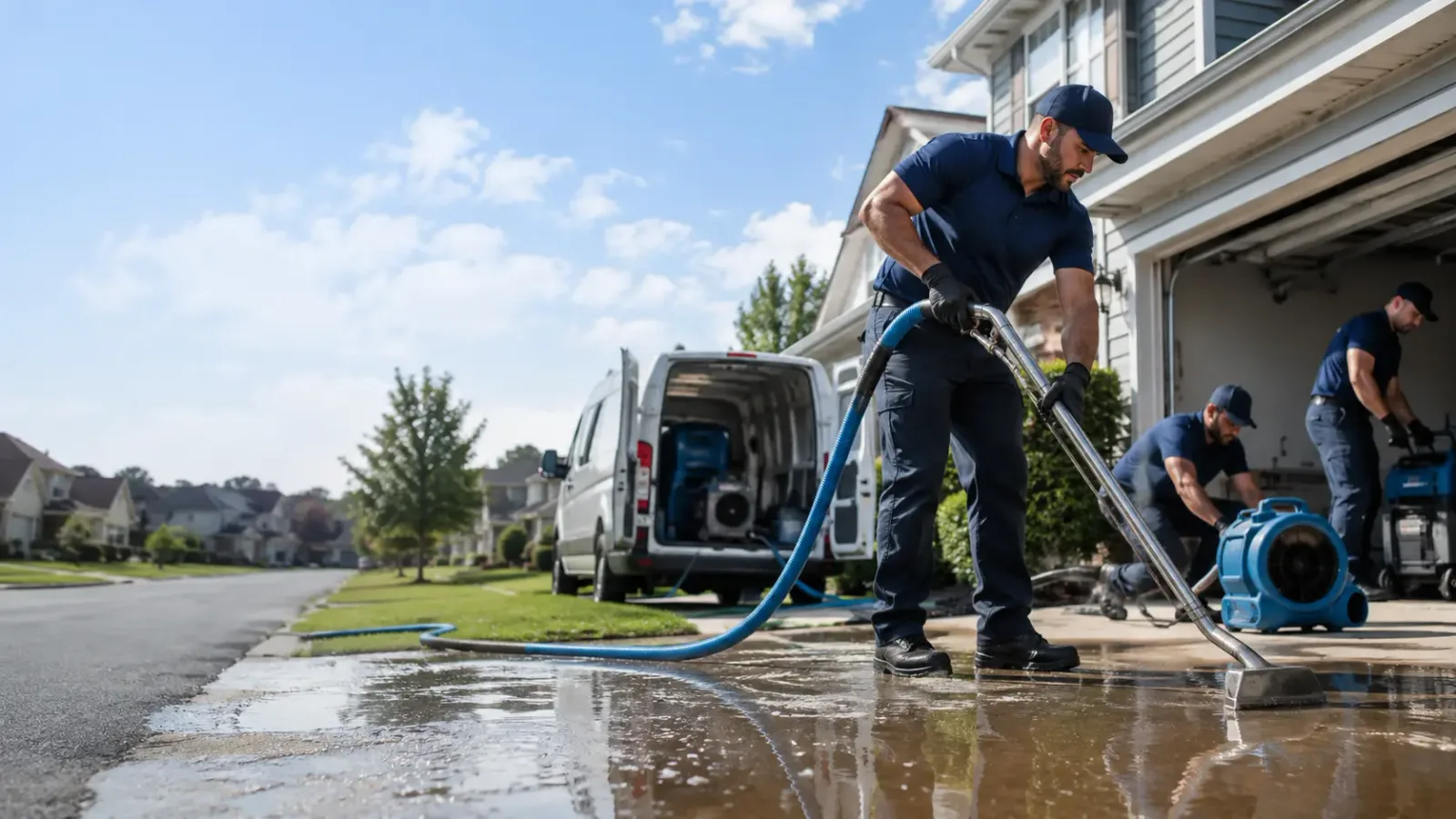 Flood Damage Restoration in Timewell, IL